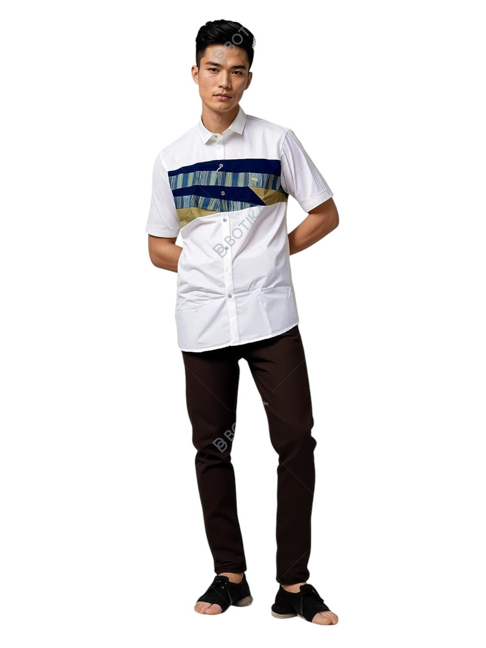 White designer shirt