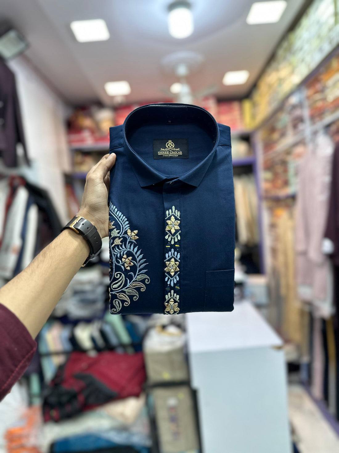 Shree Omkar Designer Shirts: Where Style Meets Elegance