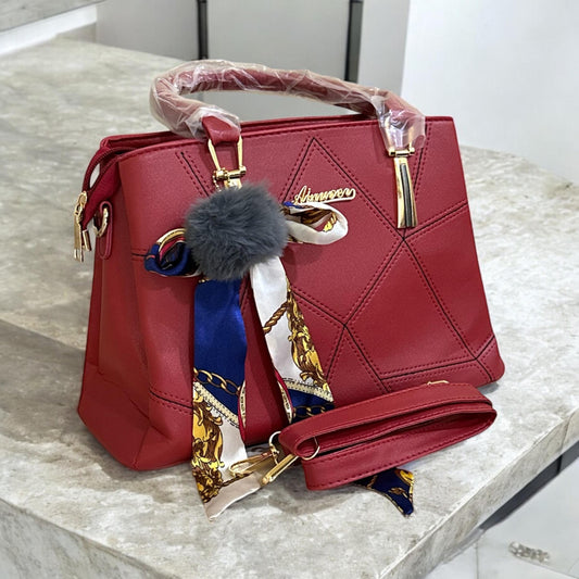 The Red Statement - Blazed Red Ladies Handbag