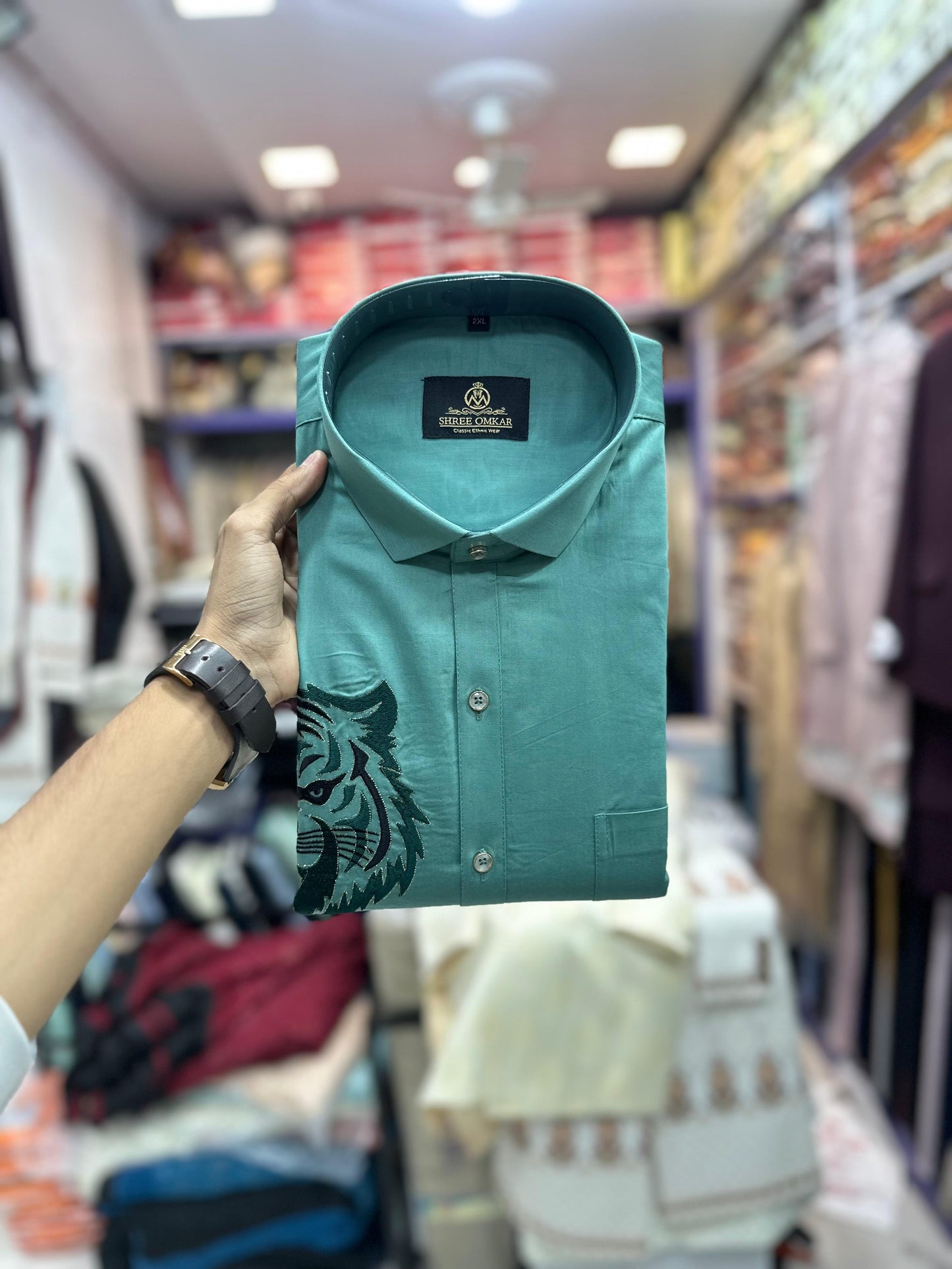 Tiger Designer Shirt For Mens
